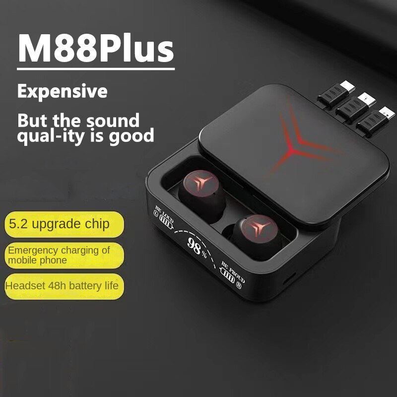 Audífonos Bluetooth M88 PLUS™